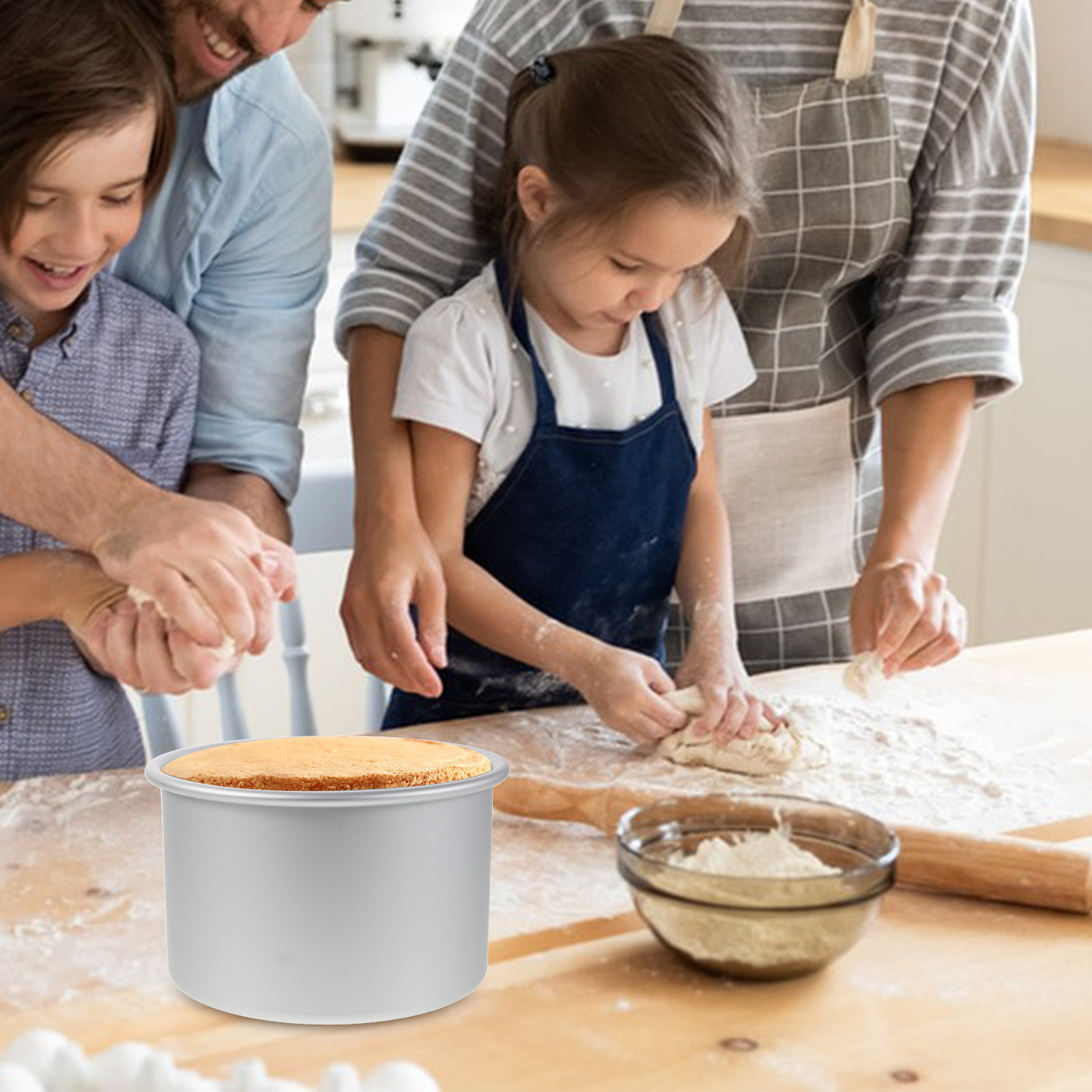 Tart Pan Loose - 6 Inch Round Baking Pan with