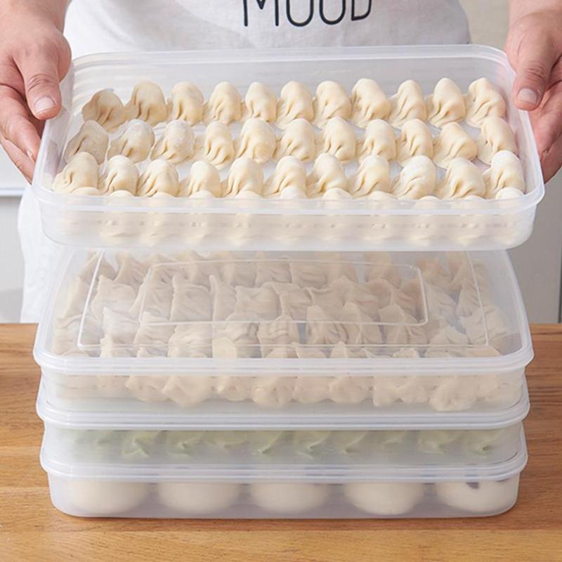 Kitchen Baking Tray Storage - Transparent Kitchen Storage Box Refrigerator Organizer
