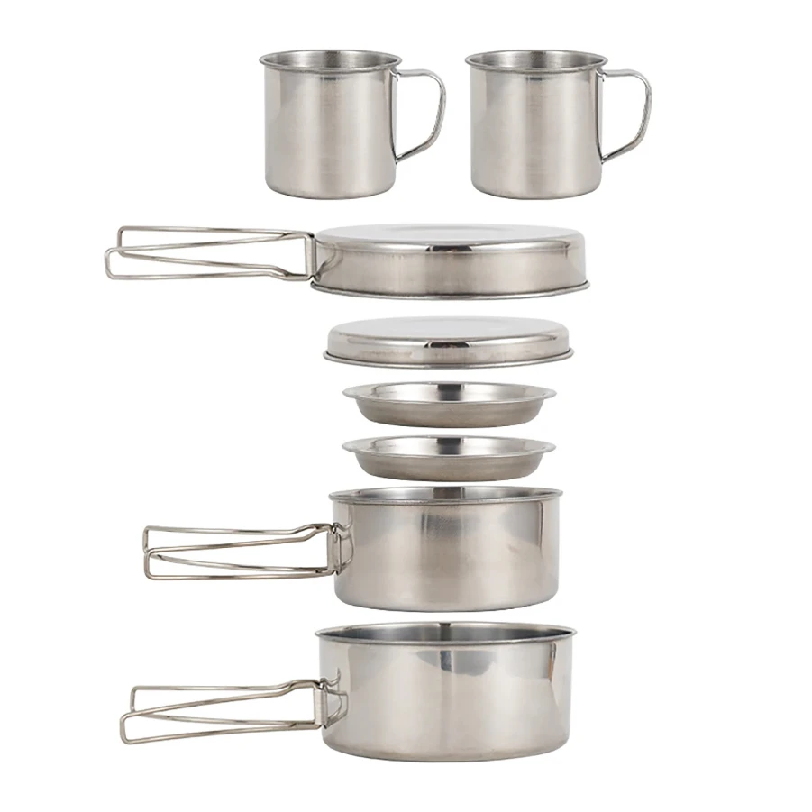 8pcs/Set Camping Cookware Mess - огляд і ціна Kitchen Baking Pan Set