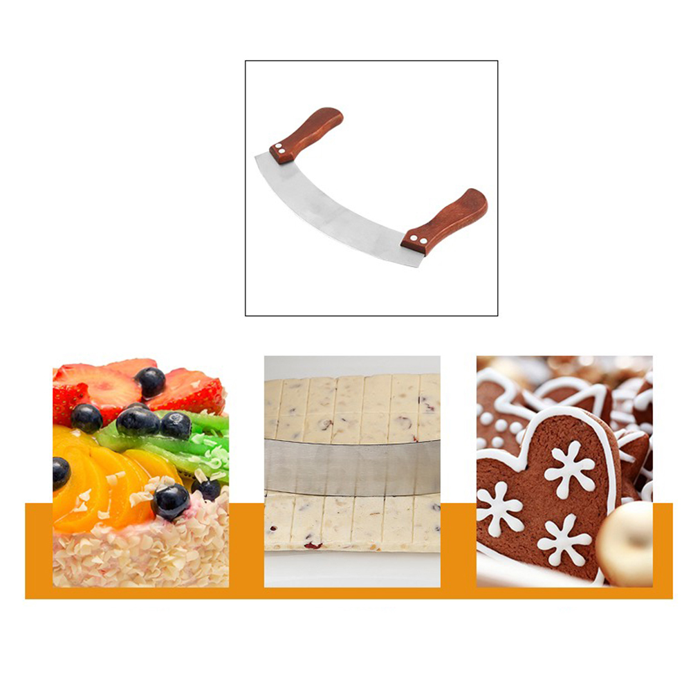 1pc Double Handle Nougat Cutte - огляд і ціна Kitchen Accessories For Baking