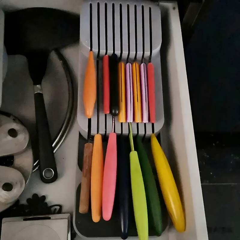 Practical Drawer Knife Storage - огляд і ціна Kitchen Baking Tray Storage