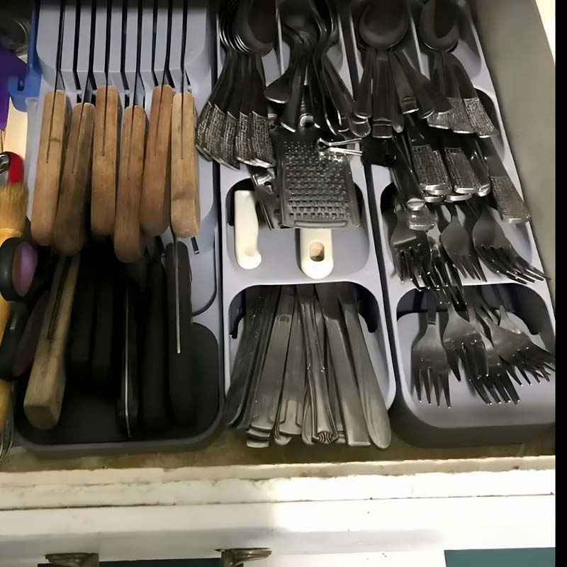 Practical Drawer Knife Storage - огляд і ціна Kitchen Baking Tray Storage