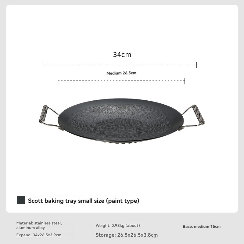 CAMPINGMOON GRW-27F Three-laye - огляд і ціна Kitchen Baking Pan Set