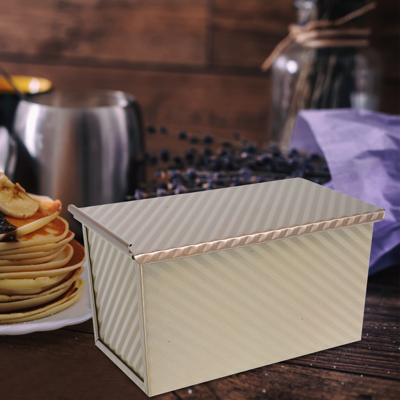 Metal Toast Bread Baking Mold  - огляд і ціна Kitchen Baking Pan