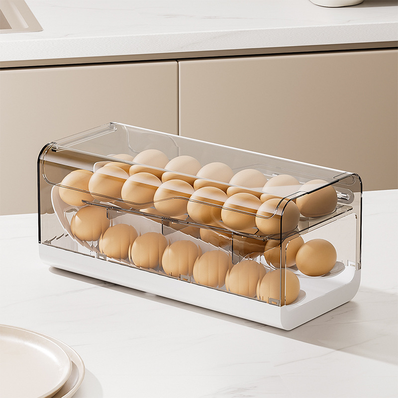 Automatic Rolling Egg Dispense - огляд і ціна Kitchen Baking Tray Storage