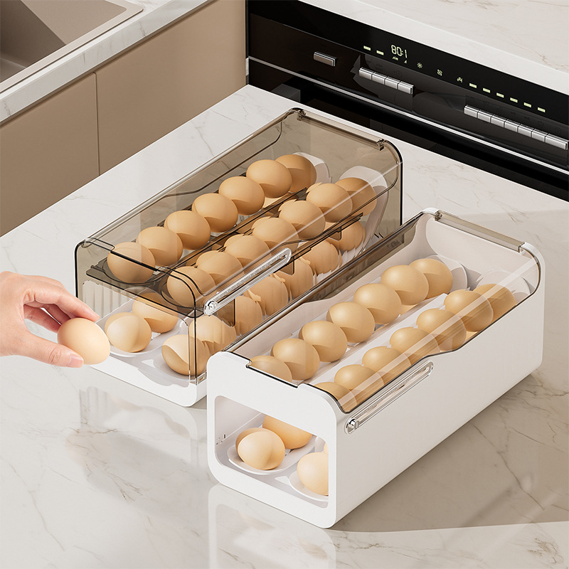 Automatic Rolling Egg Dispense - огляд і ціна Kitchen Baking Tray Storage