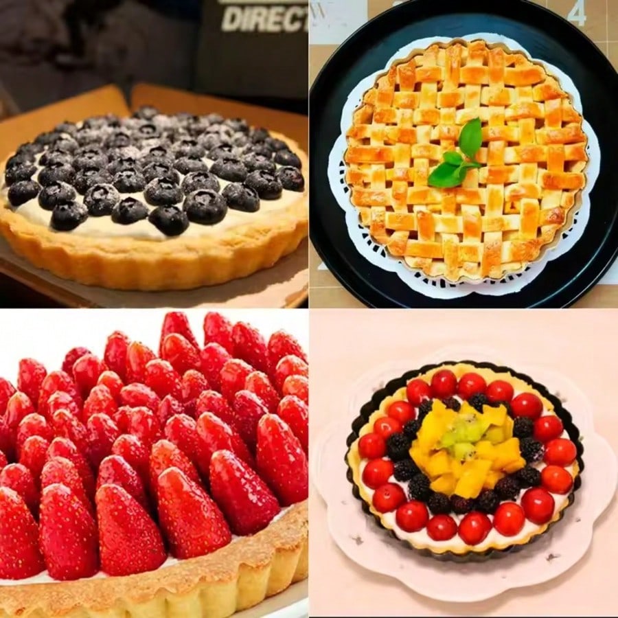 Non-Stick Tart Quiche Flan Pan - огляд і ціна Tart Pan Loose