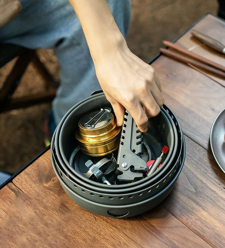 Camping Gas Stove Alcohol Stov - огляд і ціна Kitchen Baking Pan Set