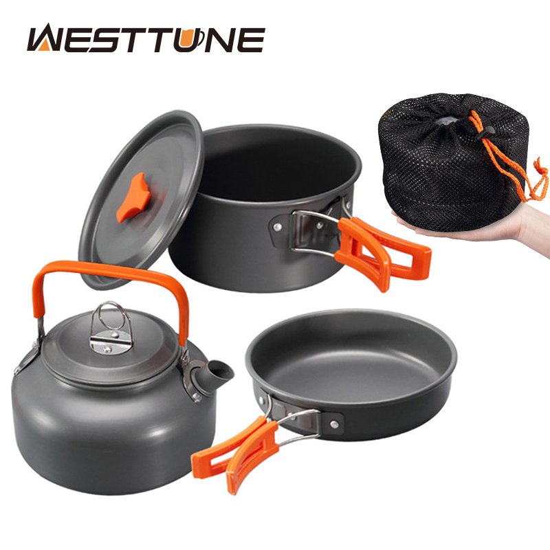 WESTTUNE Camping Cookware Kit  - огляд і ціна Kitchen Baking Pan Set