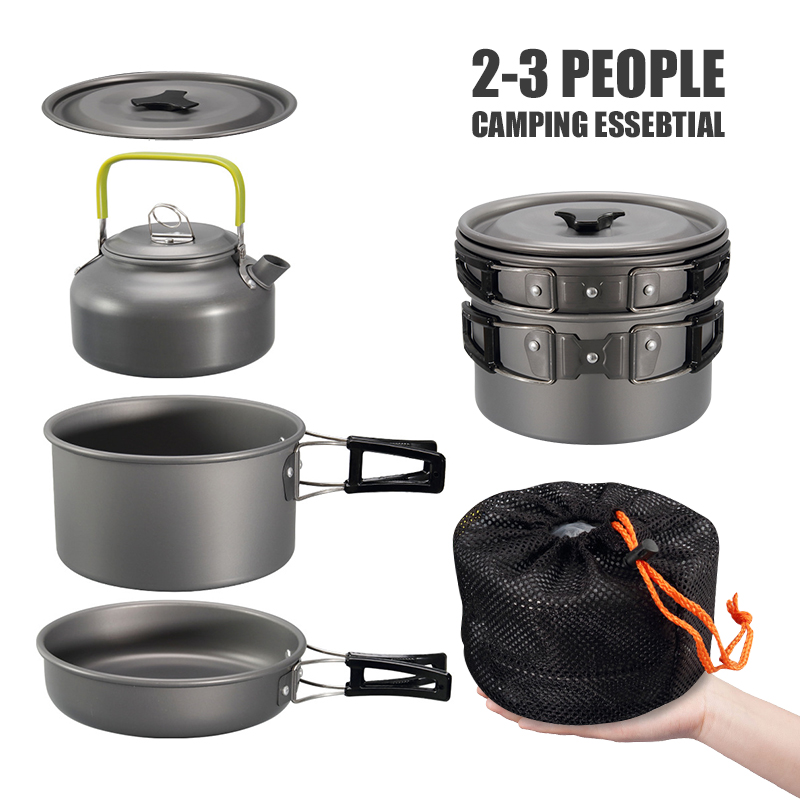 WESTTUNE Camping Cookware Kit  - огляд і ціна Kitchen Baking Pan Set