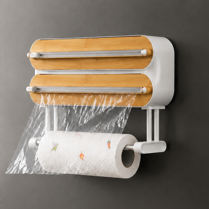 Magnetic Food Wrap Dispenser C - огляд і ціна Kitchen Baking Tray Storage