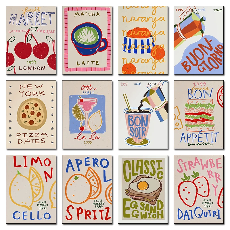 Bake Cake Kitchen Bread Coffee - огляд і ціна Kitchen Baking Wall Art