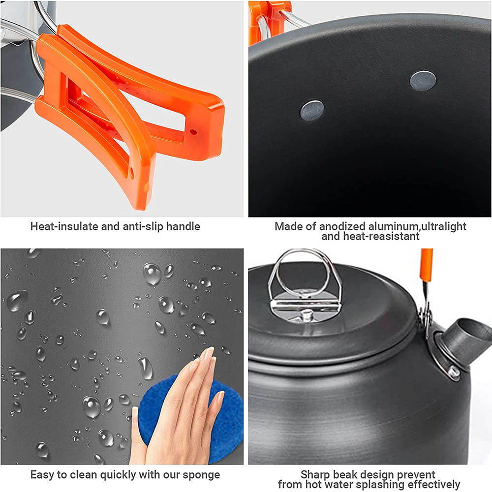 1pcs/1set Camping Cookware Kit - огляд і ціна Kitchen Baking Pan Set
