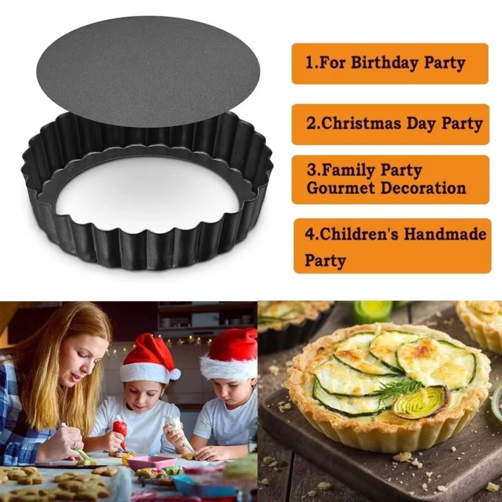 Tart Pans Removable Bottom Non - огляд і ціна Tart Pan Loose