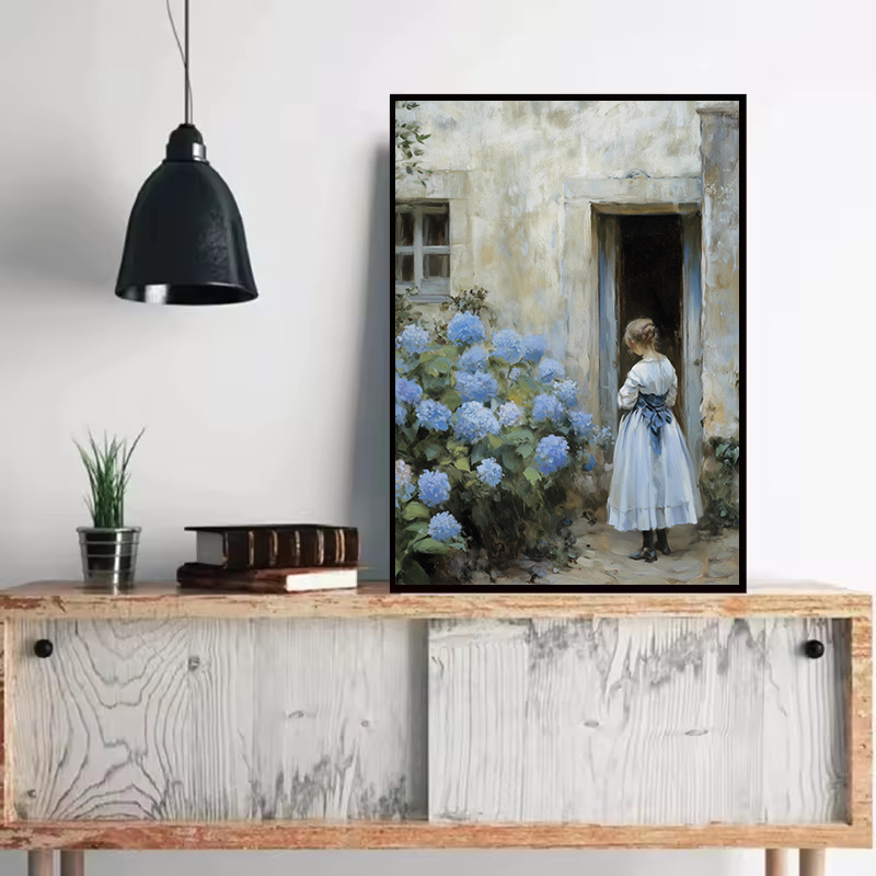French Kitchen Woman Baking Br - огляд і ціна Kitchen Baking Wall Art