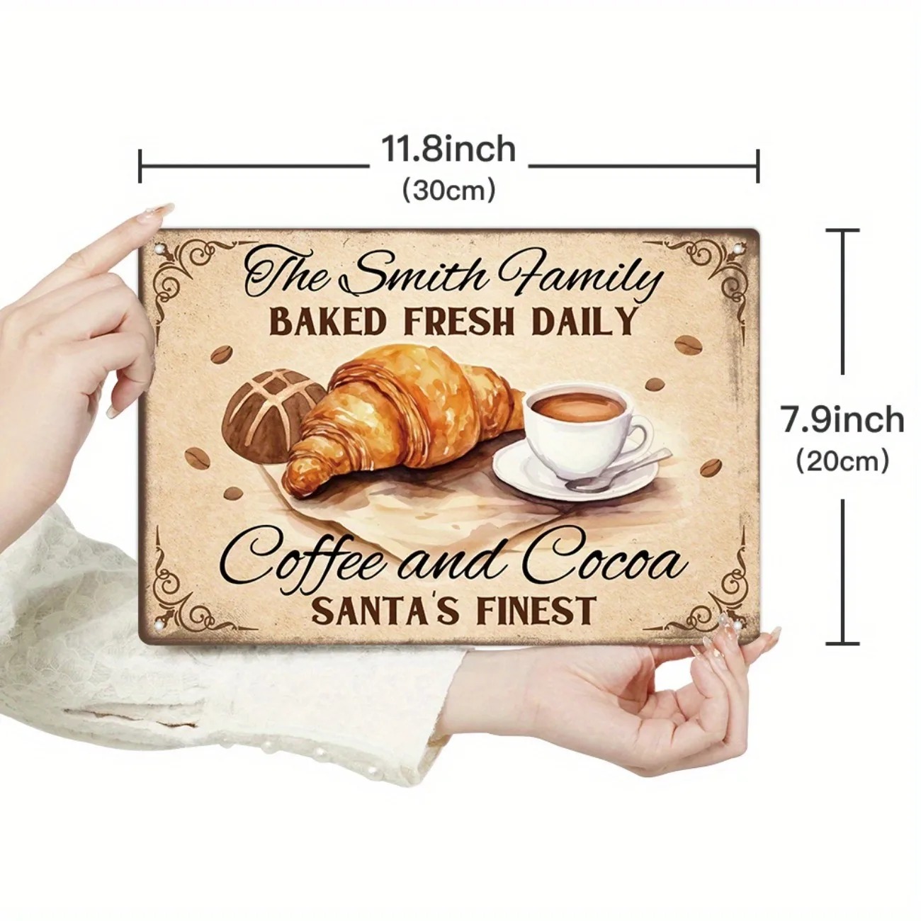 [2D Flat] Rustic Farmhouse Bak - огляд і ціна Kitchen Baking Wall Art