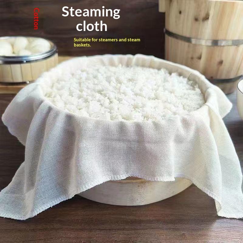 3Pcs Round Pure Cotton Steamer - огляд і ціна Kitchen Accessories For Baking