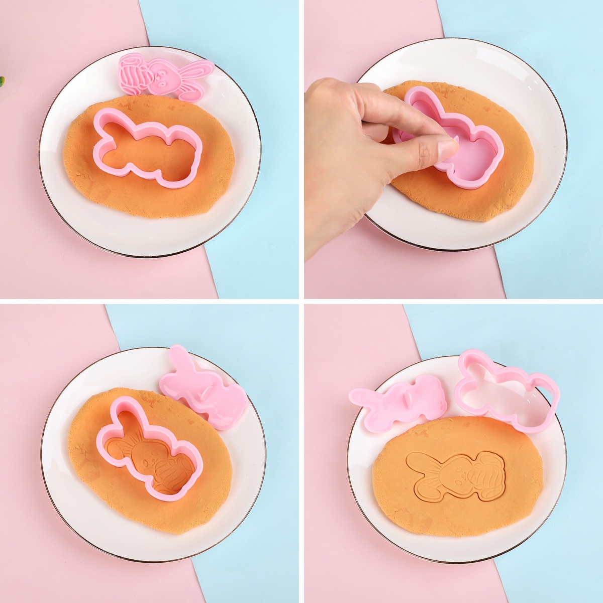 6pcs/Set Easter Bunny Cookie C - огляд і ціна Kitchen Accessories For Baking