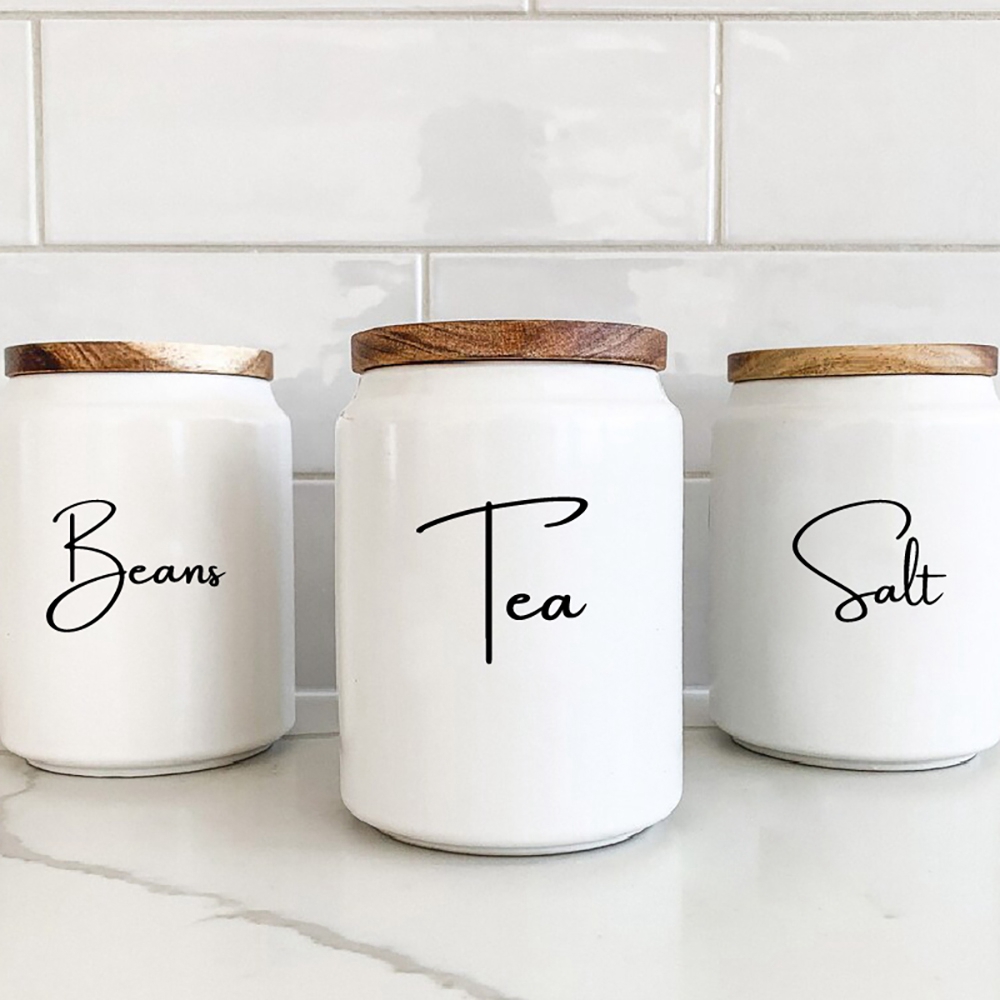 Kitchen Organization Canister  - огляд і ціна Kitchen Baking Wall Art