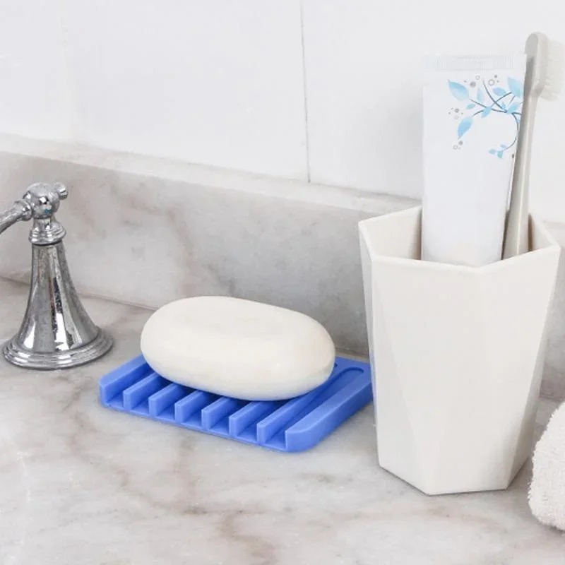 Self Draining Soap Holder Sili - огляд і ціна Kitchen Baking Tray Storage