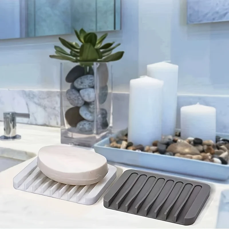 New 1PC Silicone Draining Soap - огляд і ціна Kitchen Baking Tray Storage