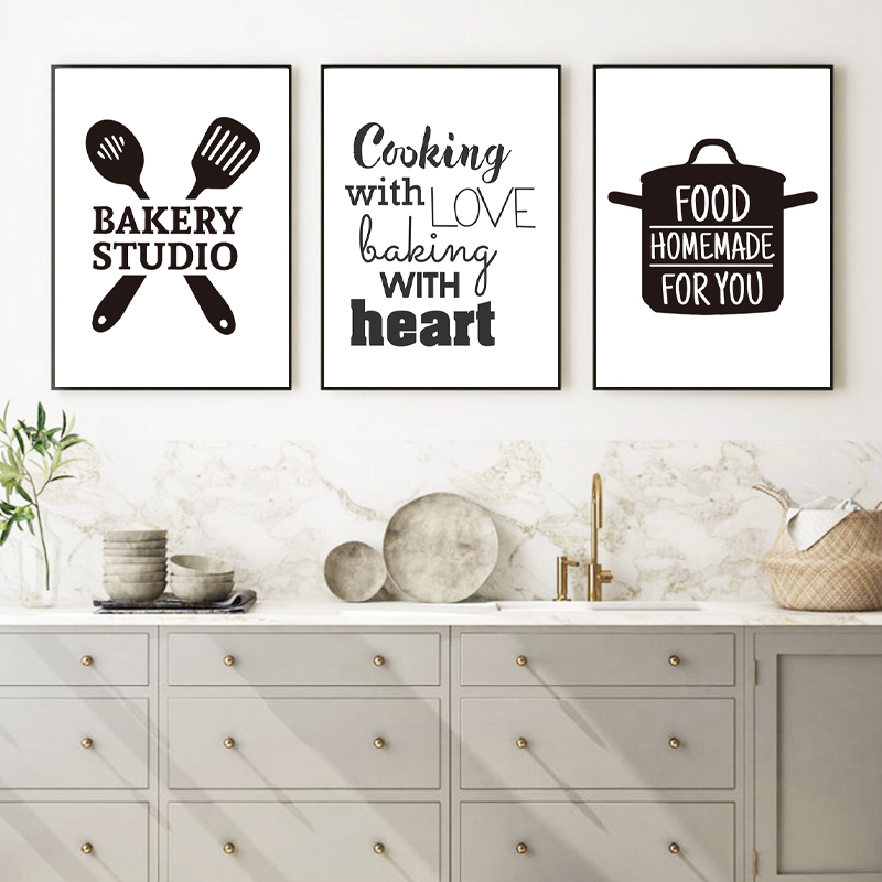 Cooking With Love Kitchen Quot - огляд і ціна Kitchen Baking Wall Art