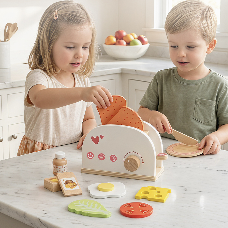 Pretend Play Wooden Kitchen Se - огляд і ціна Kitchen And Baking Life