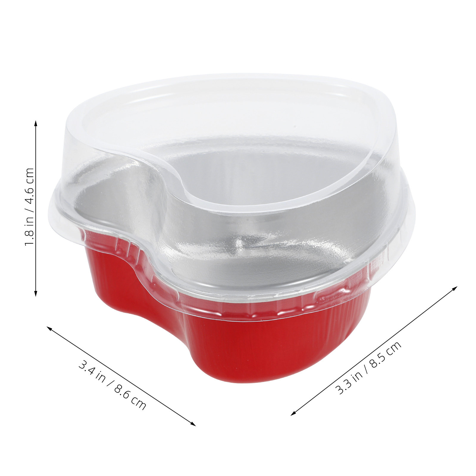 20Sets Aluminum Foil Heart Sha - огляд і ціна Kitchen Baking Pan