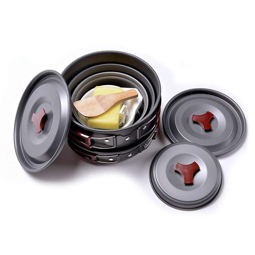 Outdoor Camping Cookware Kit N - огляд і ціна Kitchen Baking Pan Set