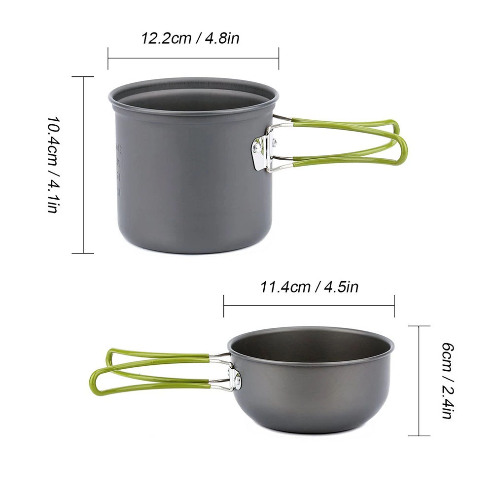 Camping Cookware Kit with Stov - огляд і ціна Kitchen Baking Pan Set